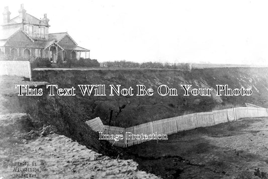 KE 1948 - Landslip At Herne Bay, Kent c1904