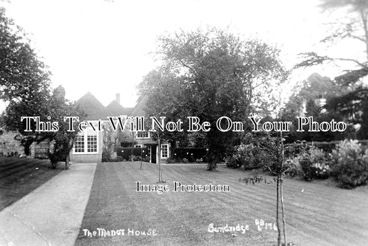 KE 1950 - The Manor House, Sundridge, Sevenoaks, Kent c1916