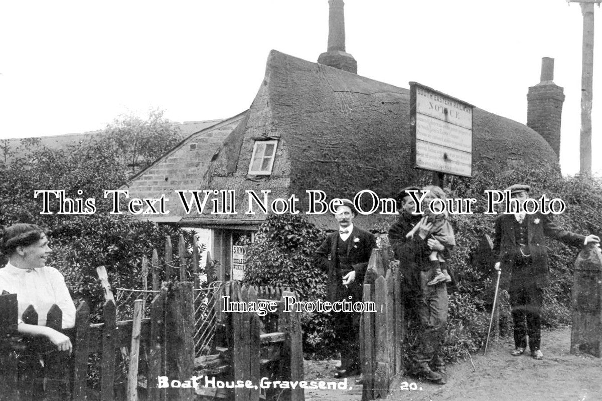 KE 1956 - Boat House, Gravesend, Kent