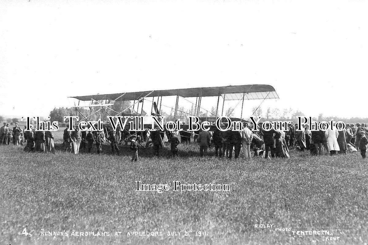 KE 1965 - Renauxs Aeroplane, Appledore, Kent 1911