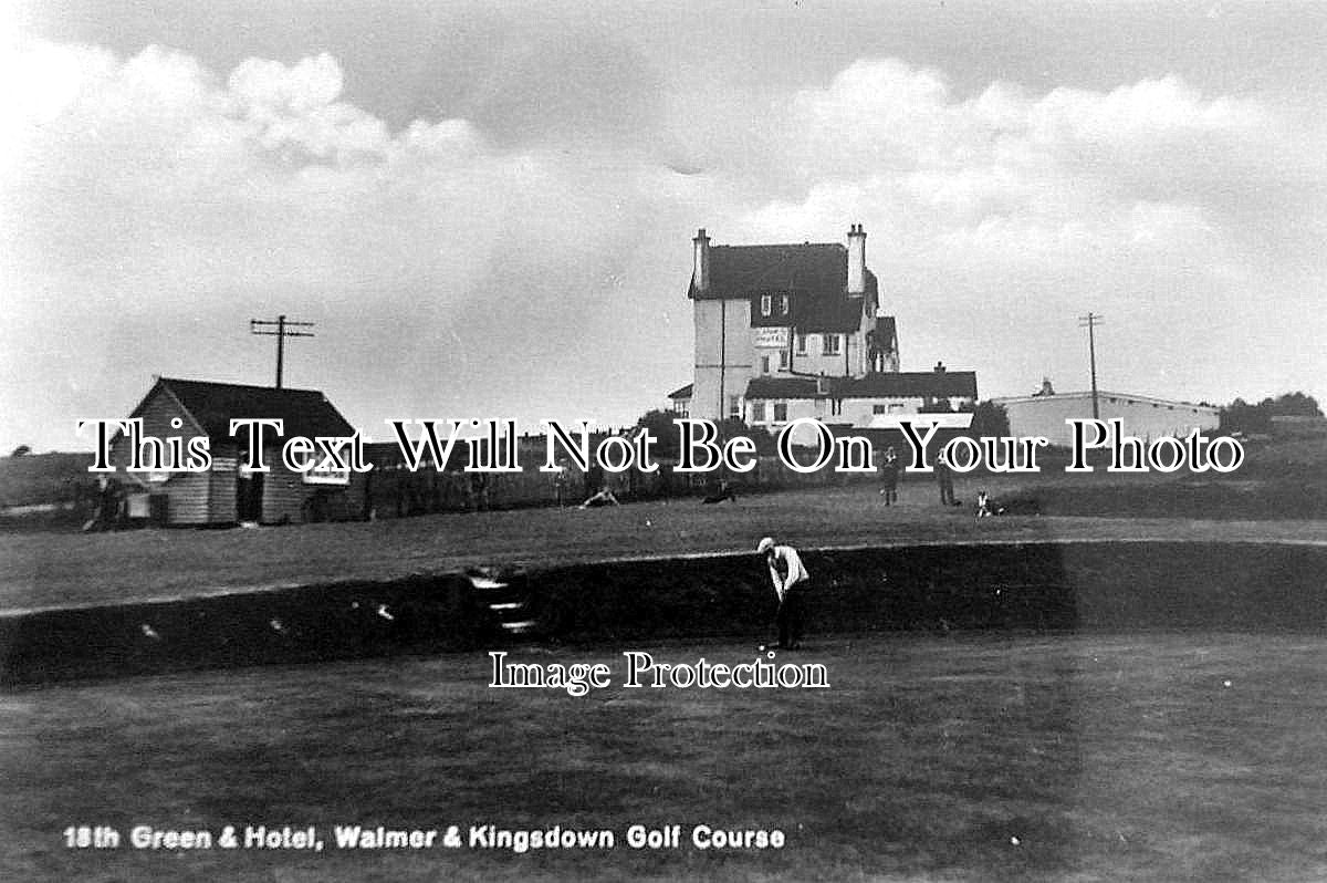 KE 197 - 18th Green & Hotel, Walmer & Kingsdown, Kent