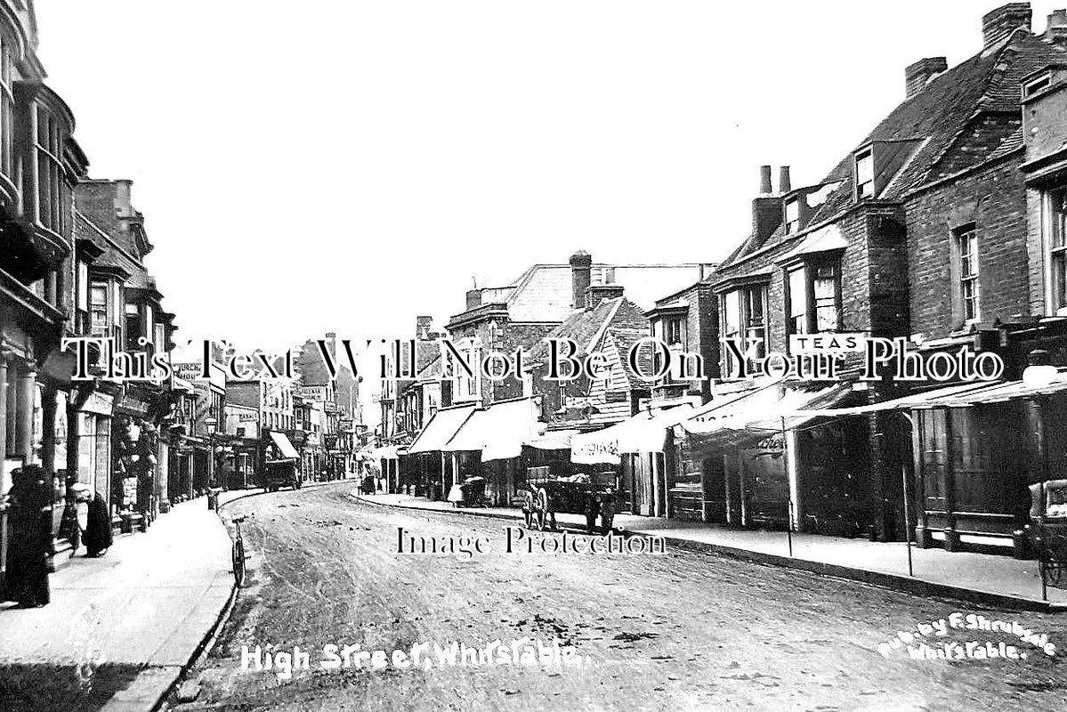 KE 1972 - High Street, Whitstable, Kent c1911