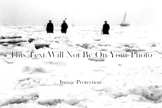 KE 1982 - Frozen Sea At Whitstable, Kent 1929
