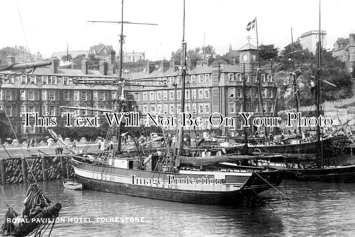 KE 1989 - Royal Pavilion Hotel, Folkestone, Kent c1907