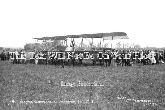 KE 1990 - Renauxs Aeroplane, Appledore, Kent 1911