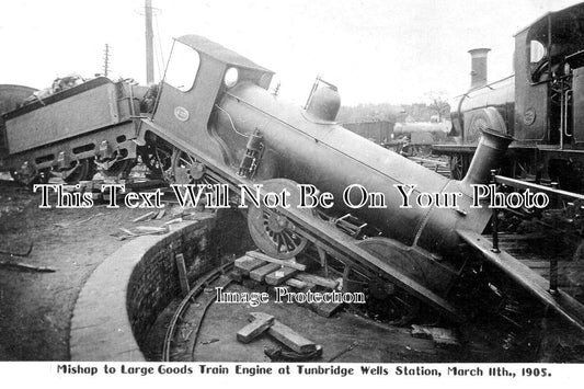 KE 1994 - Tunbridge Wells Railway Accident, Kent 1905