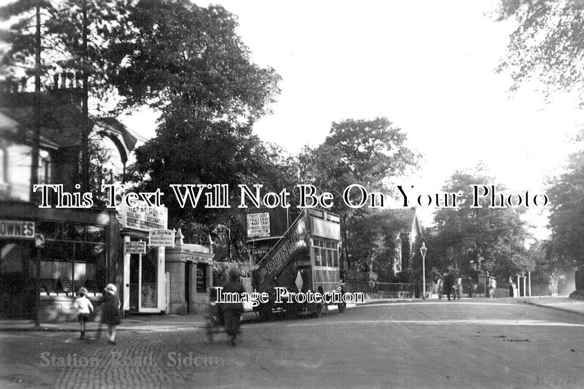KE 2060 - Station Road, Sidcup, Kent c1924