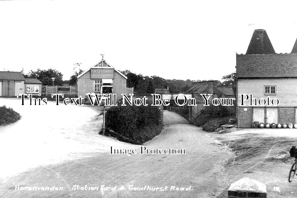 KE 2065 - Station Yard & Goudhurst Road, Horsmonden, Kent