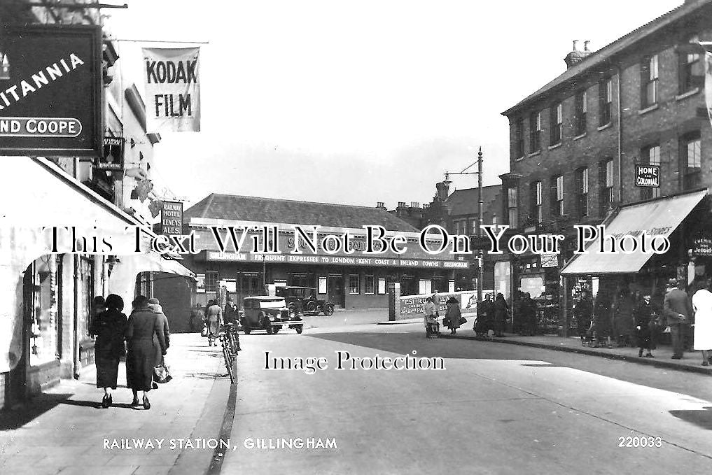 KE 2078 - Gillingham Railway Station, Kent