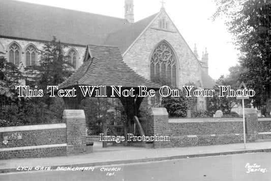KE 2108 - Beckenham Church Lych Gate, Kent