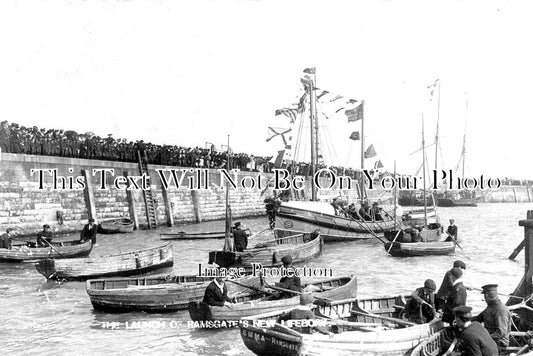 KE 2161 - Launch Of New Lifeboat, Ramsgate, Kent