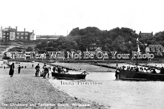 KE 2165 - The Shrubbery & Beach, Whitstable, Kent