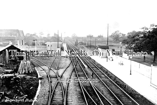 KE 2166 - Staplehurst Railway Station, Kent c1908