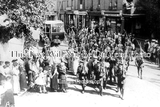 KE 2176 - Austrian Prisoners POW, Sandgate, Kent 1914