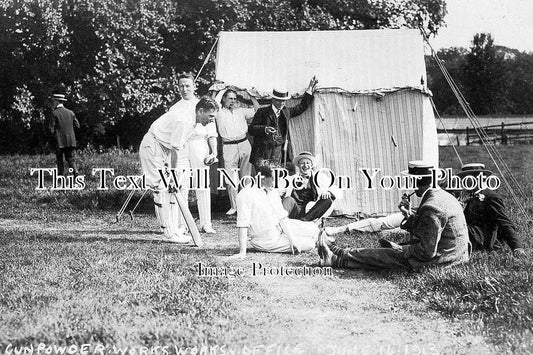 KE 221 - Gunpowder Works v Office Cricket Match, Faversham, Kent 1913