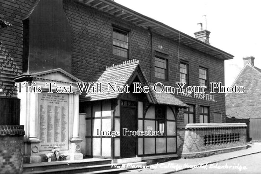 KE 2238 - War Memorial Cottage Hospital, Edenbridge, Kent
