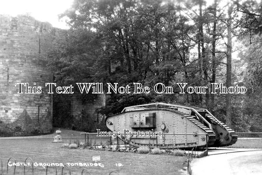 KE 2250 - Mark IV WW1 Tank Tonbridge, Castle Grounds, Kent