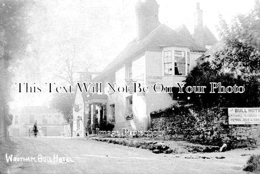 KE 2308 - The Bull Hotel, Wrotham, Sevenoaks, Kent c1908