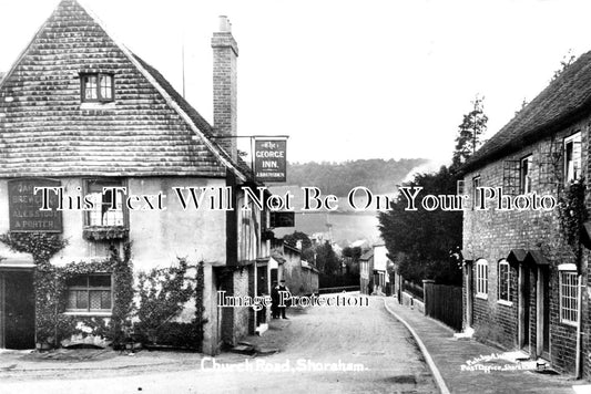 KE 2328 - The George Inn Pub, Church Road, Shoreham, Kent