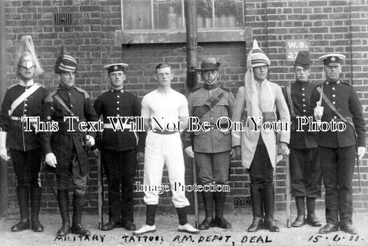 KE 2338 - Military Tattoo, Royal Marines Depot, Deal, Kent 1911