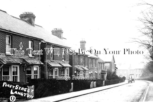 KE 2355 - First Street, Langton, Kent c1911