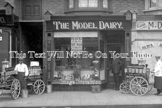 KE 2369 - The Model Dairy, High Street, Whitstable, Kent c1910