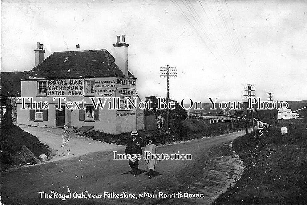 KE 237 - Royal Oak Pub, Between Dover & Folkestone, Kent