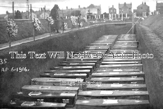 KE 2373 - Faversham Munitions Factory Funeral, Kent 1916 WW1