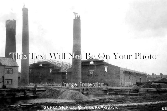KE 2385 - Queenborough Glass Works, Kent c1920