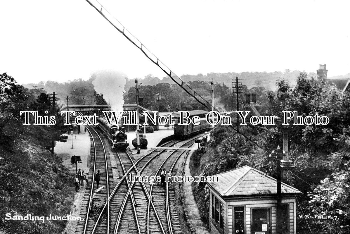 KE 2403 - Sandling Junction Railway, Hythe, Kent