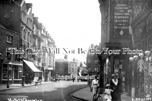 KE 2408 - Bromley High Street, Kent c1914