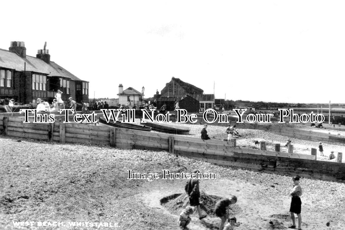 KE 2417 - Whitstable West Beach, Kent