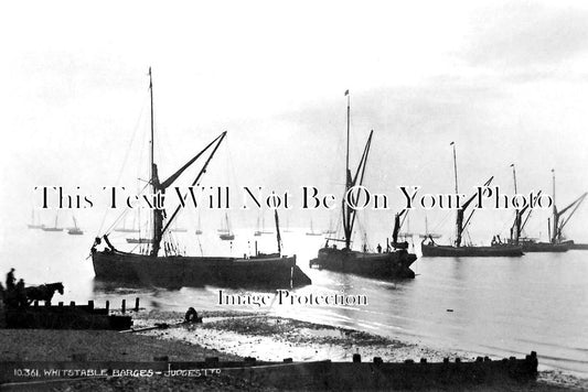 KE 2463 - Whitstable Barges, Kent
