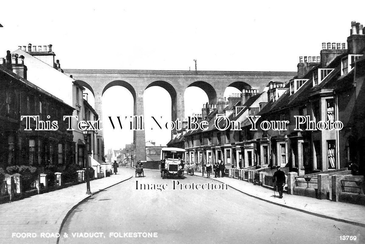 KE 2476 - Foord Road & Viaduct, Folkestone, Kent