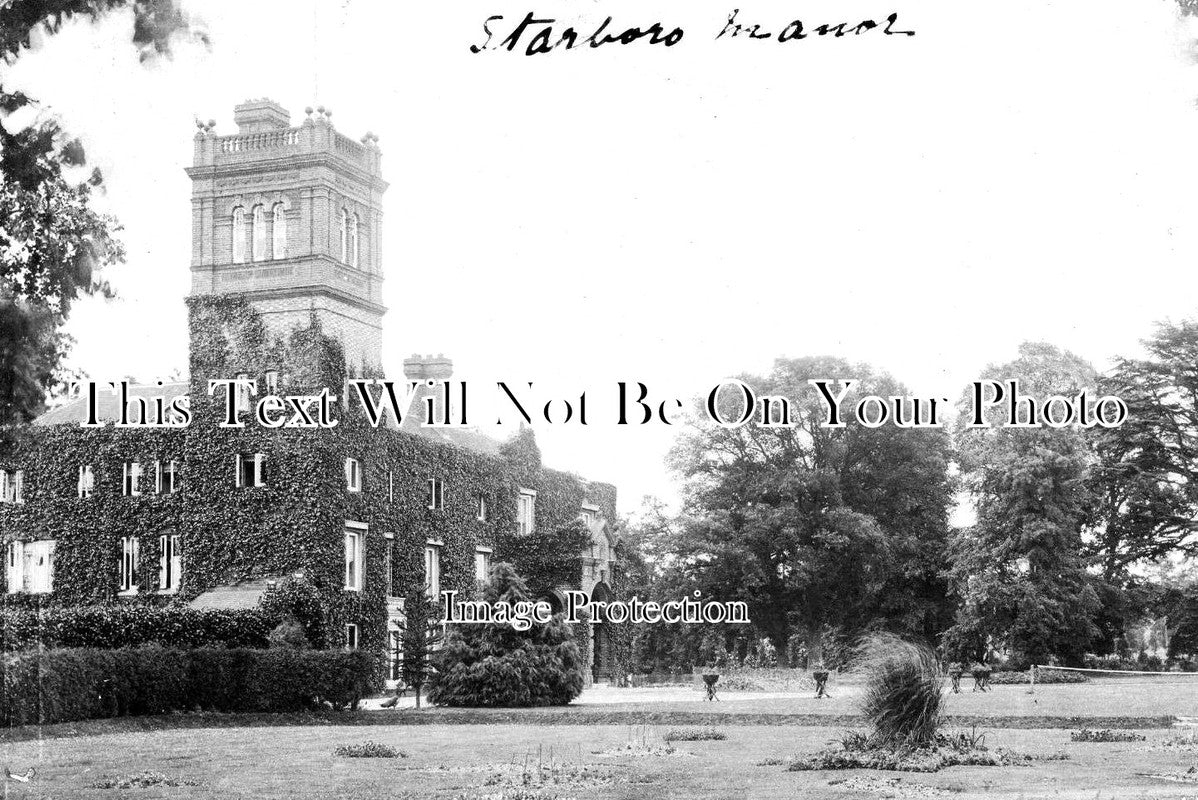 KE 2492 - Starborough Manor House, Edenbridge, Kent c1909