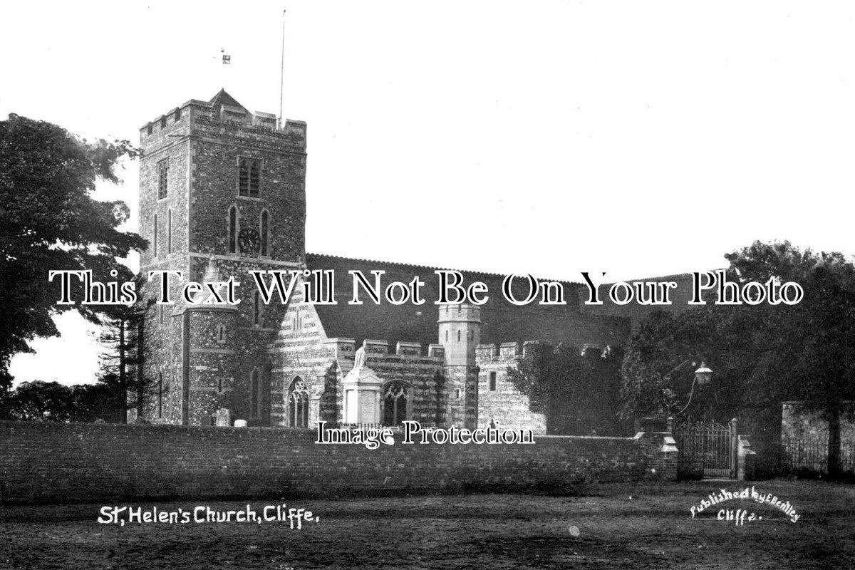 KE 2547 - St Helens Church, Cliffe, Kent c1921