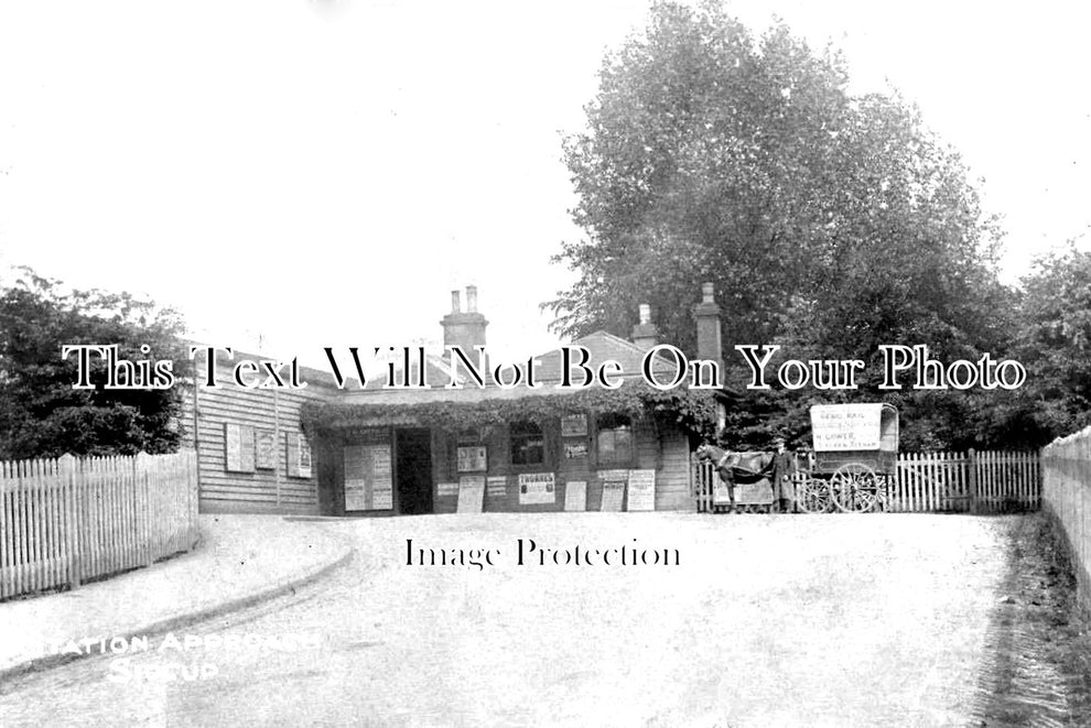 Ke 2568 Sidcup Railway Station Kent Jb Archive
