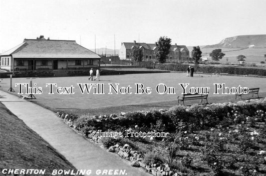 KE 257 - Cheriton Bowling Green, Folkestone, Kent c1930