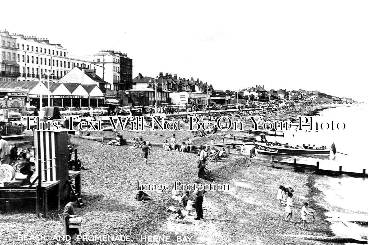 KE 2580 - Beach & Promenade, Herne Bay, Kent