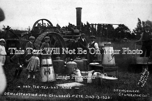 KE 26 - How Tea Was Made, Sittingbourne Fete, Kent 1920