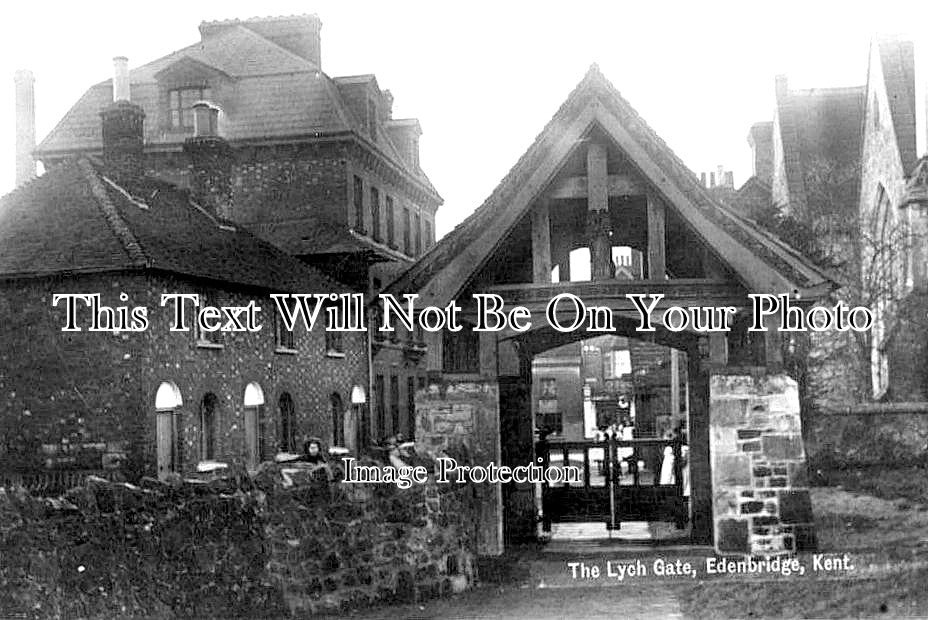 KE 2607 - The Lych Gate, Edenbridge, Kent c1910