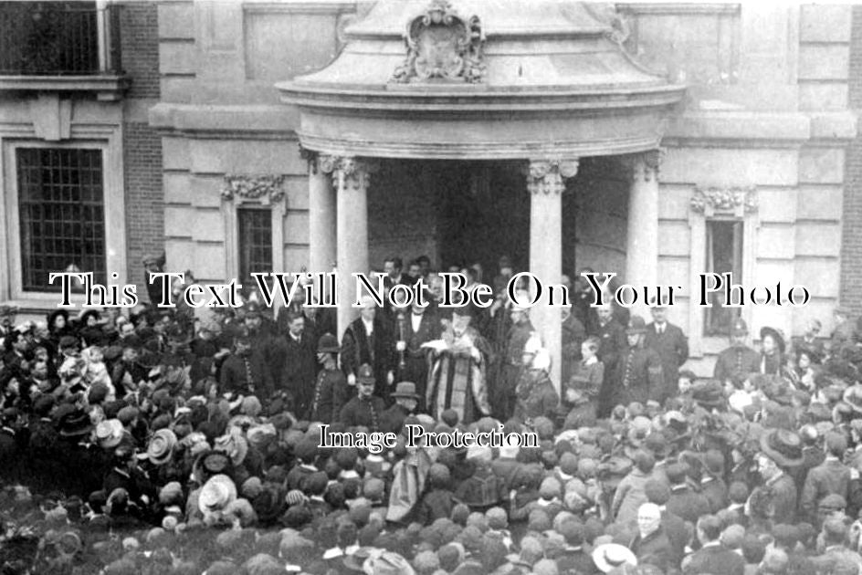 KE 2622 - Proclamation Of King George V, Bromley, Kent 1910