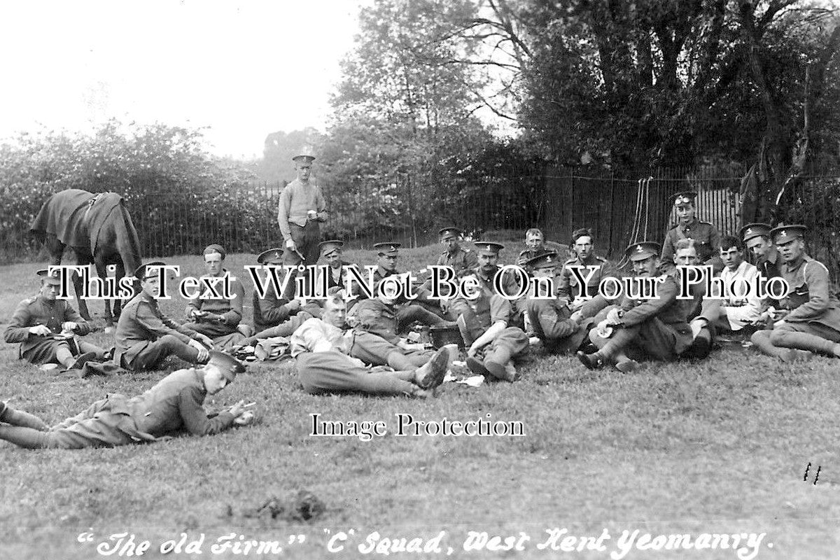 KE 2703 - West Kent Yeomanry At Tonbridge, Kent