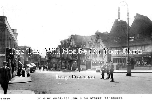 KE 2718 - Chequers Inn Pub, High Street, Tonbridge, Kent