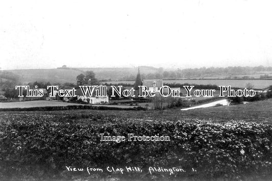 KE 2772 - View From Clap Hill, Aldington, Kent