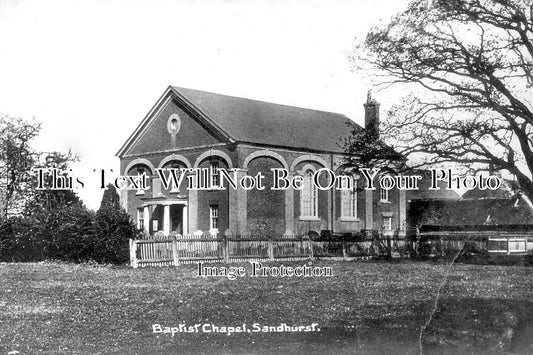 KE 2795 - The Baptist Chapel, Sandhurst, Kent