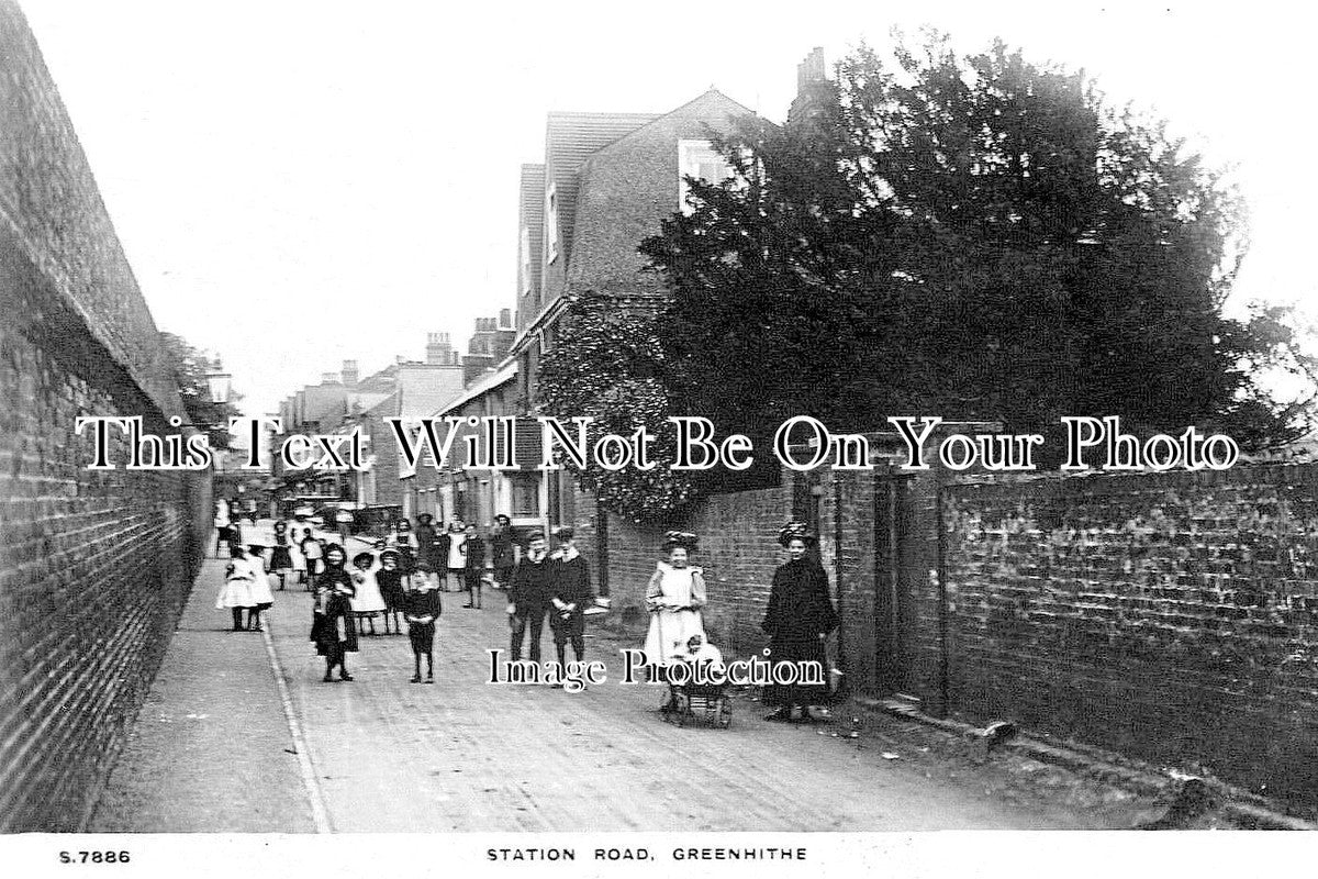 KE 2797 - Station Road, Greenhithe, Kent c1905