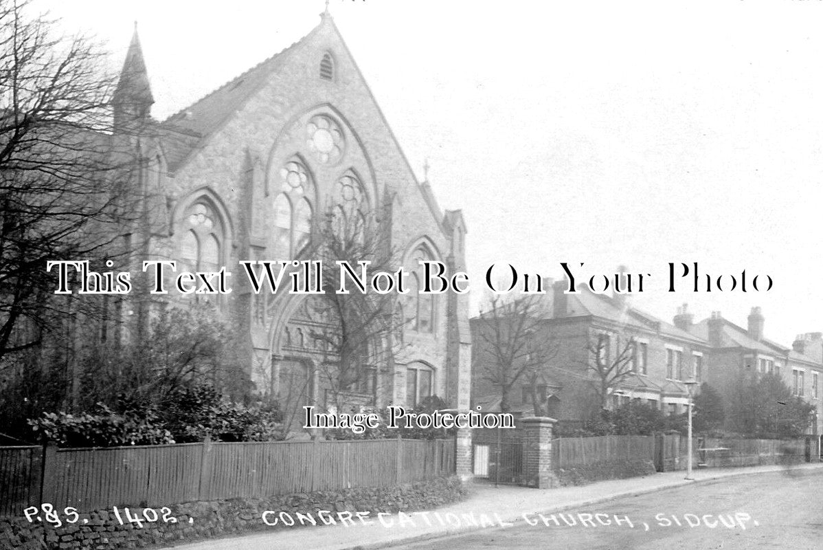 KE 2828 - Congregational Church, Sidcup, Kent