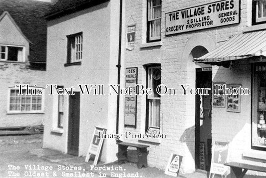 KE 2836 - The Village Stores, Fordwich, Kent