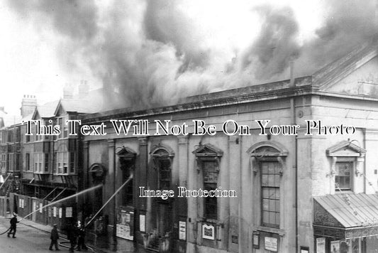 KE 2855 - Herne Bay Town Hall Fire, Kent 1925